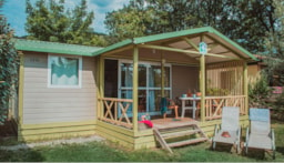 Accommodation - Chalet Confort 3 Bedrooms 49M² - Camping Sunêlia L'Hippocampe