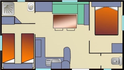 Loisir Confort 2 bedrooms 27m² — 7