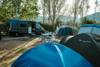 Stellplatz - Komfortstellplatz 260M² Château-Arnoux - Camping Sunêlia L'Hippocampe