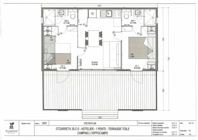 Sunelia Luxe Chalet 2 bedrooms 35m² — 7