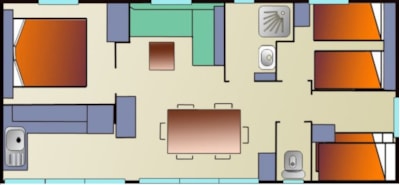 Loisir Confort 3 bedrooms 32m² — 9