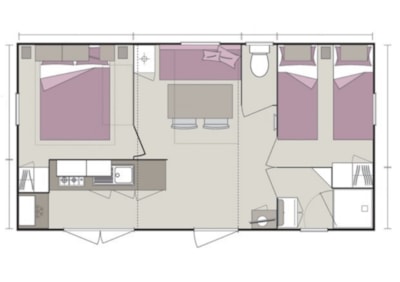 Sunelia Confort 2 bedrooms 27m² — 8