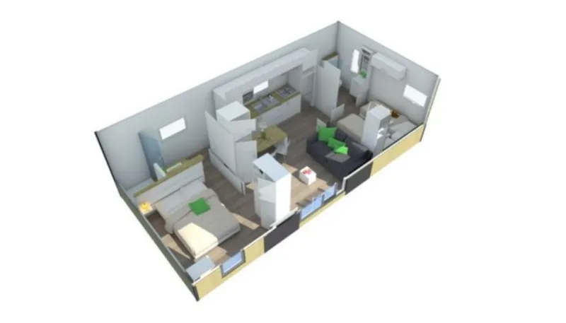 Loisir Prestige Taos 2 Chambres 40M²