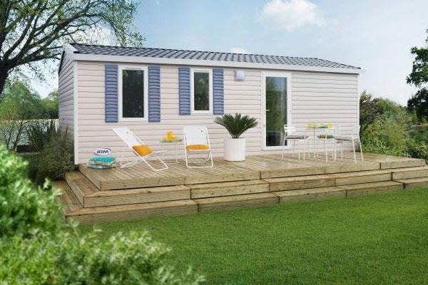 Large Stacaravan 3 slaapkamers