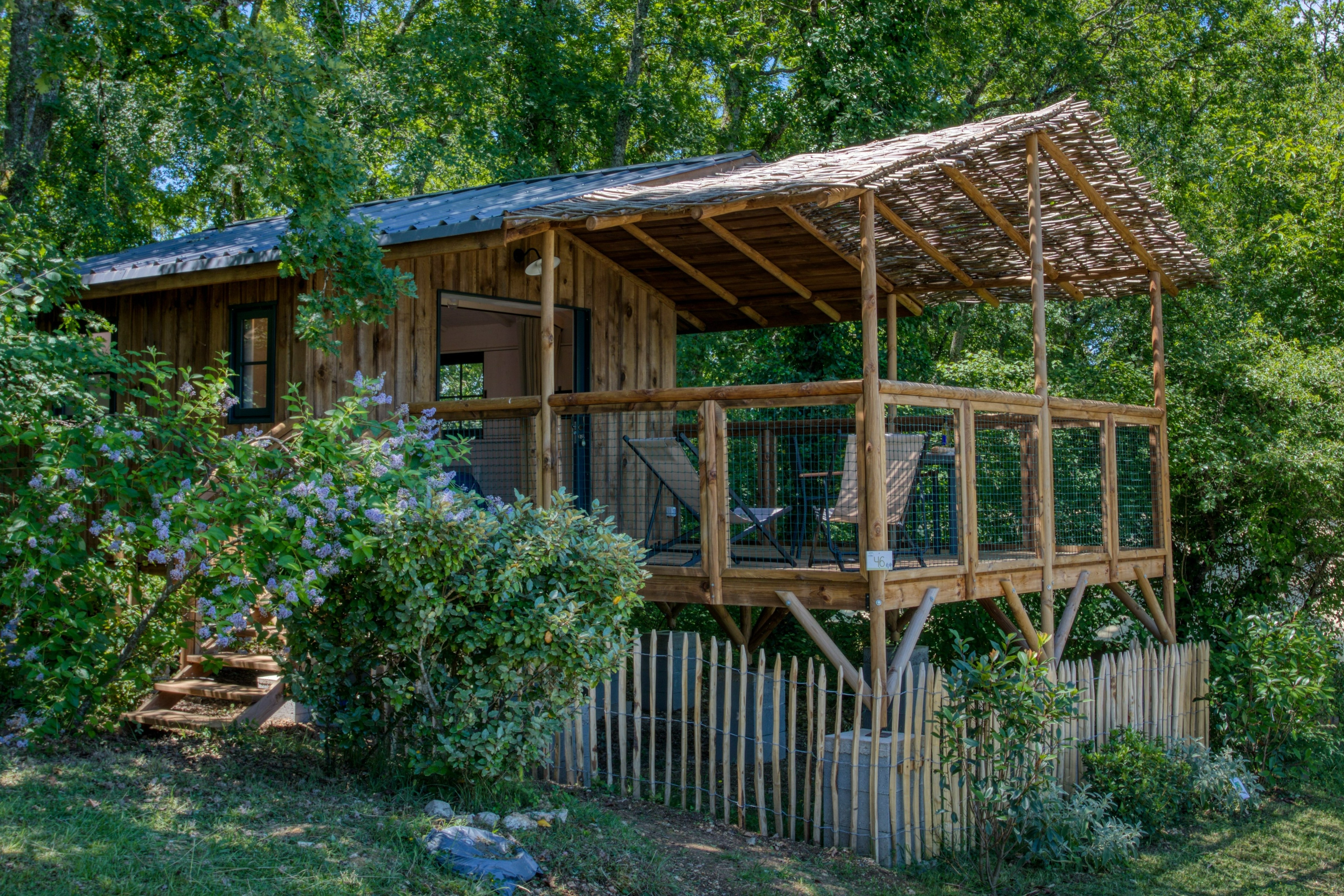 Wooden cabin