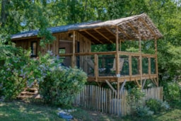 Accommodation - Wooden Cabin - Domaine Les Pastourels