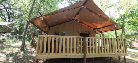 Accommodation - Lodges Woody 30M2 With Private Facilities New 2023 - Domaine Les Pastourels - Via Natura