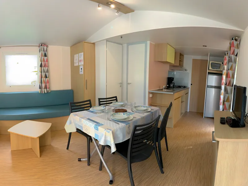 Mobil-Home Confort - 2 Chambres - 30 M²
