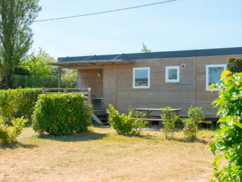 Mietunterkunft - Mobilheim Famille - 3 Zimmer - 33 M² - Camping Les 3 Sablières