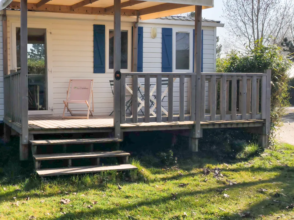 Location - Mobil-Home Cosy - 1 Chambres - 22.30 M² - Camping Les 3 Sablières