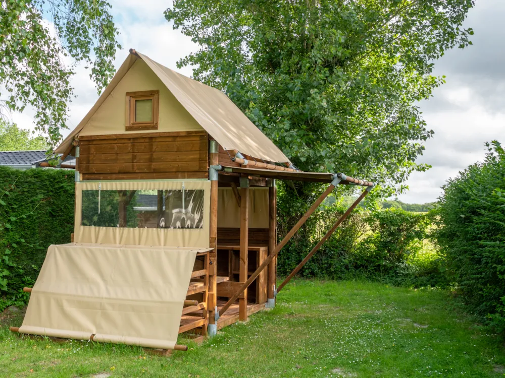 Location - Cabane Bivouac - Camping Les 3 Sablières
