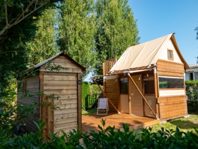 Cabane Bivouac Premium 2 adults and 2 children