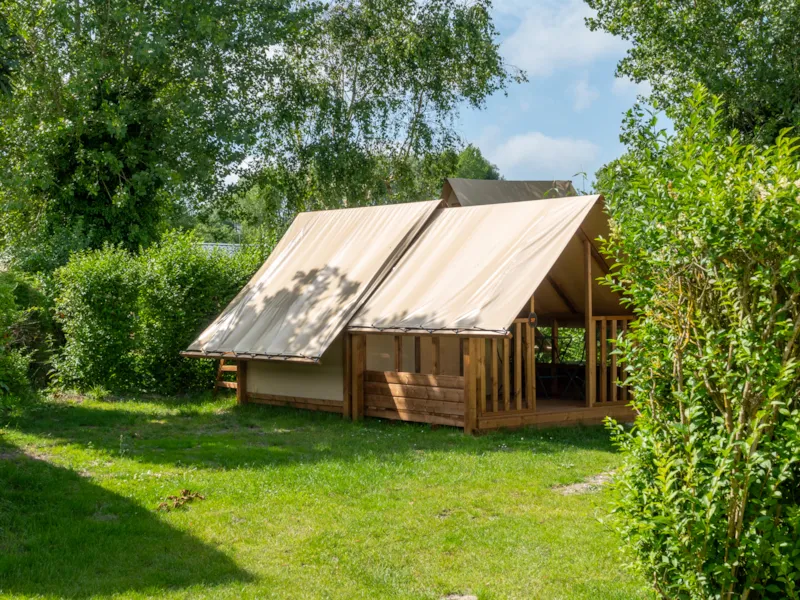 Tente Étape Avec Coffre À Vélo