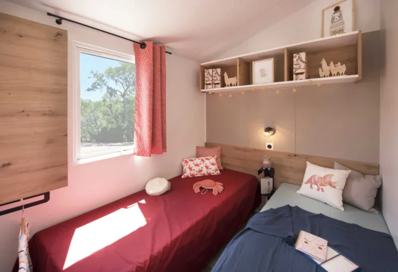 Mobil-Home Pmr Grand Confort 30 M²/ 2 Chambres - Terrasse Couverte