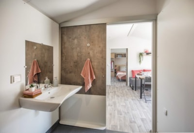 Mobile home, high comfort, 30 m²/2 bedrooms - covered terrace — 5
