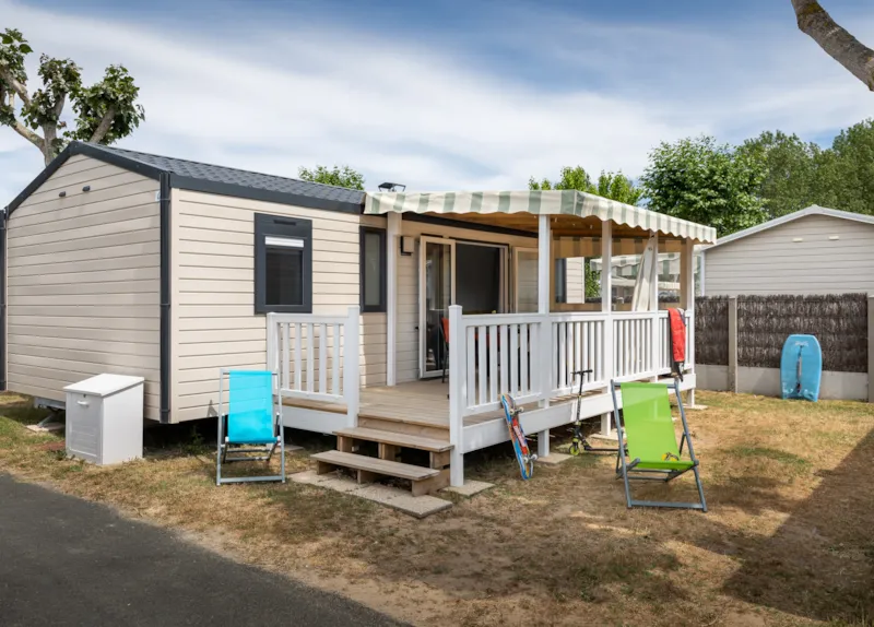 Mobil Home Grand Confort 31 M² / 3 Chambres - Terrasse Couverte