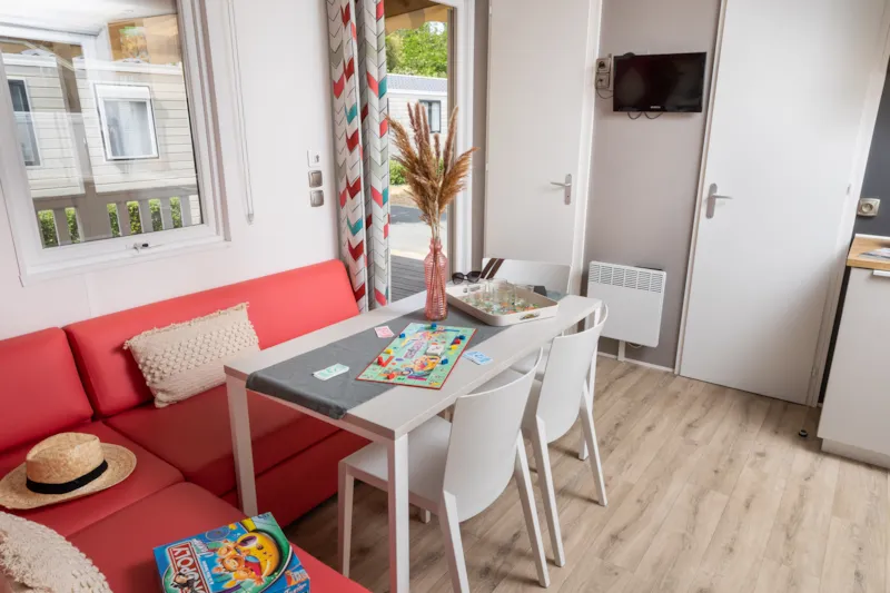 Mobil Home Grand Confort 31 M² / 3 Chambres - Terrasse Couverte