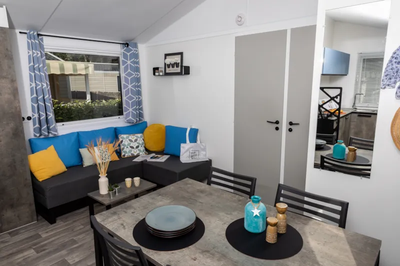 Mobilhome Grand Confort 27M² / 2 Chambres Avec Terrasse Couverte