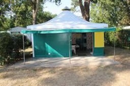 Accommodation - Canvas Bungalow Kiwi - Camping L'Evasion