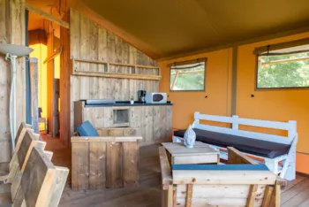 Huuraccommodatie(s) - Safari - Camping L'Evasion