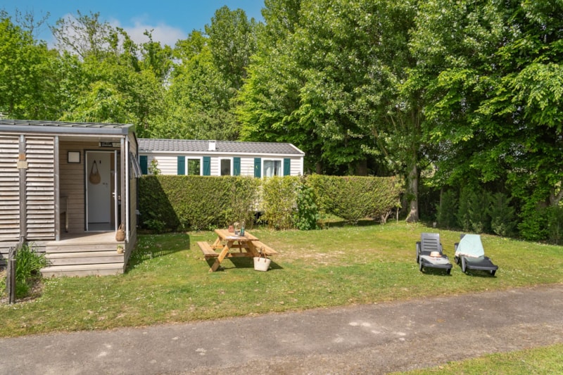 Kampeerplaats privé sanitair Tent Premium