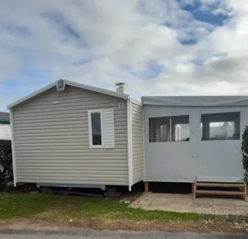Mietunterkunft - Mobilheim Komfort Océane 3 Zimmer Estival - Camping Les Dunes