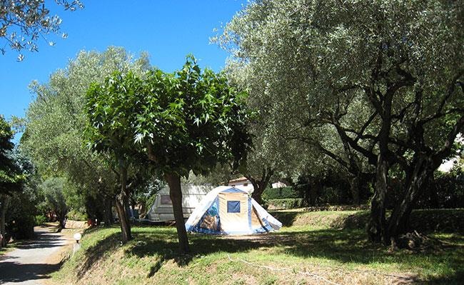 Emplacement Restanque - Tente