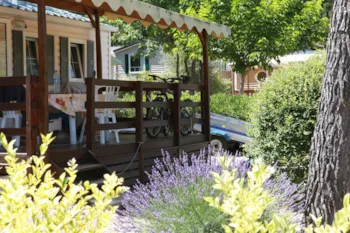 Mietunterkunft - Mobilheim Pavillon - 3 Zimmer Mit Klimaanlage - Flower Camping Domaine Villa Verde