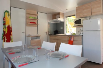 Mobilhome BLIMOUSES - 3 bedrooms with air-conditioning