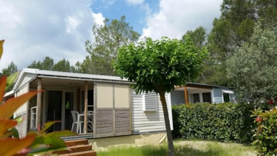 Mobile Home CABANE - 1 bedroom with air-conditioning