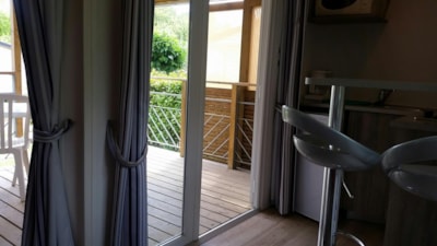 Mobile Home CABANE - 1 bedroom with air-conditioning