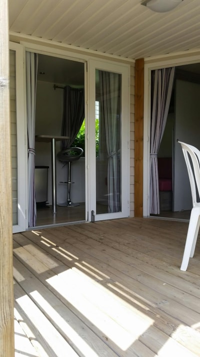 Mobile Home CABANE - 1 bedroom with air-conditioning