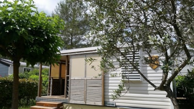 Mobile Home CABANE - 1 bedroom with air-conditioning