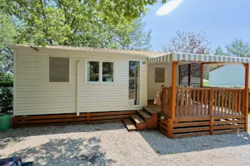Mietunterkunft - Mobilheim Abris - 2 Zimmer Mit Klimaanlage - Flower Camping Domaine Villa Verde