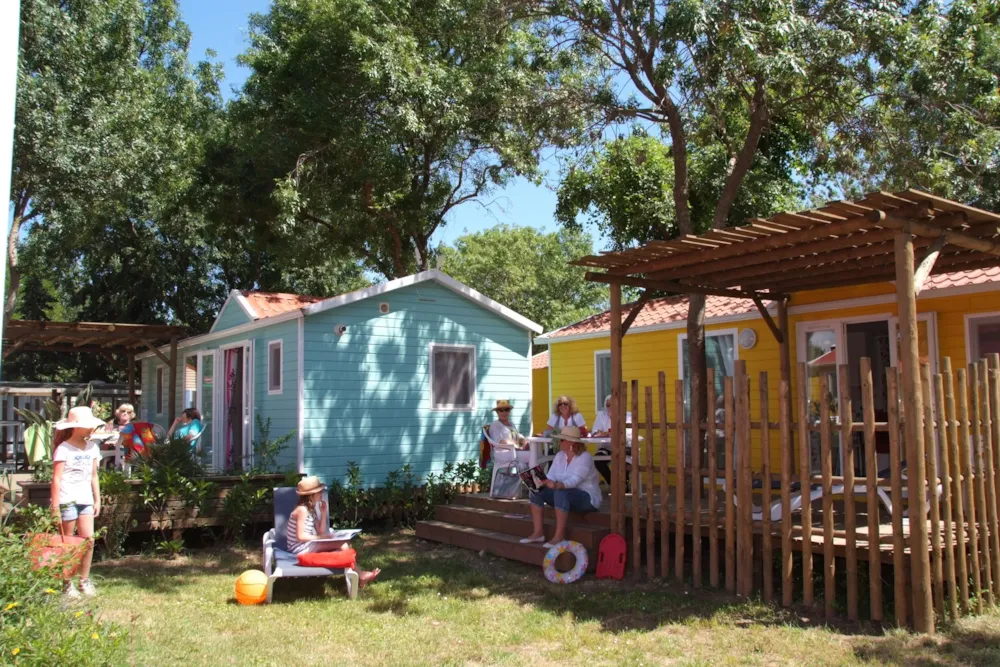 Accommodation - Mobil-Home Cosy 4/6 Air Conditioning (2 Bedrooms) - Camping Port Pothuau