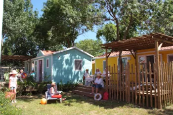 Mietunterkunft - Mobil-Home Cosy 4/6 Klimaanlage (2 Zimmer) - Camping Port Pothuau