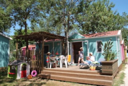 Accommodation - Mobil-Home Family Kids Air Conditioned : 2 Bedrooms (With Children Under 5Y And 12 Y Max) - Camping Port Pothuau