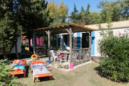 Accommodation - Mobil-Home Cosy 4  Air Conditioning (2 Bedrooms) - Camping Port Pothuau
