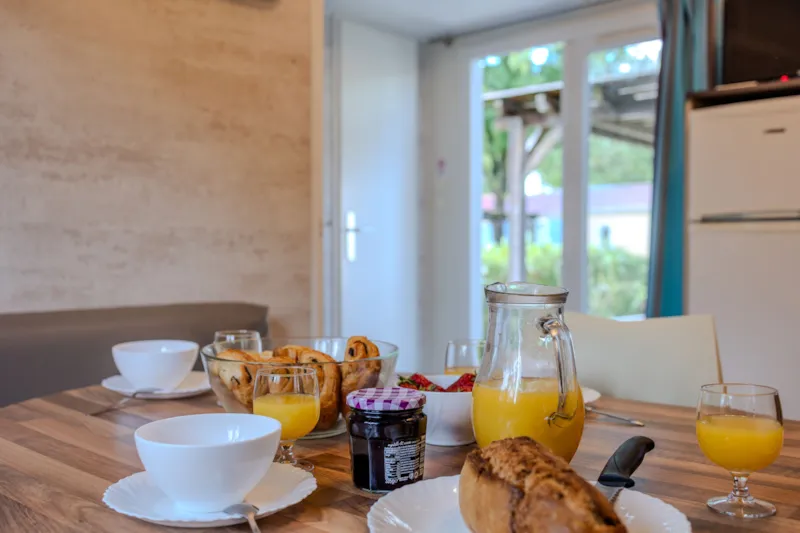 Mobil-Home Cosy 4 Climatise : 2 Chambres