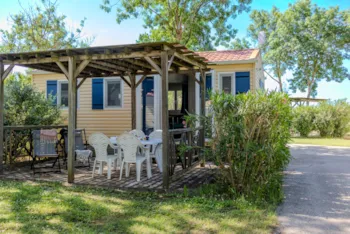 Location - Mobil-Home Cosy 4 Climatise : 2 Chambres - Camping Port Pothuau