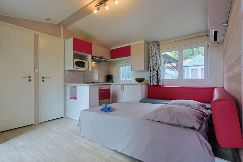 Mobil-Home Cosy 4/6 Climatise : 2 Chambres