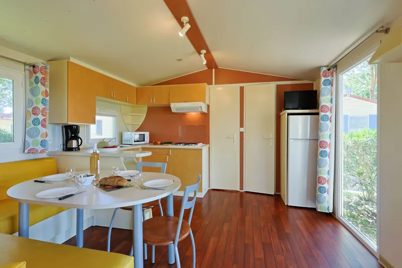 Mobil-Home Cosy 4/6 Climatise : 2 Chambres