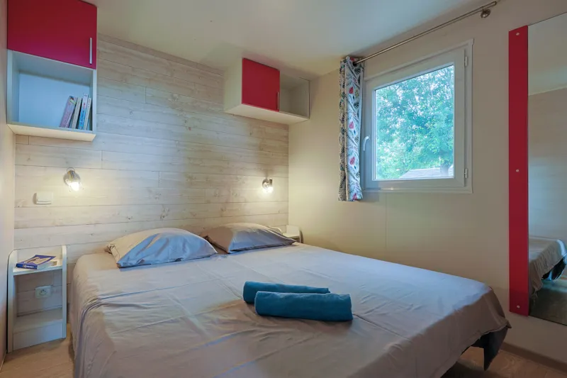 Mobil-Home Cosy 4/6 Climatise : 2 Chambres