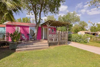 Location - Mobil-Home Cosy 4/6 Climatise : 2 Chambres - Camping Port Pothuau