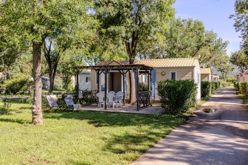 Mobil-Home Cosy 4/6 Climatise : 2 Chambres