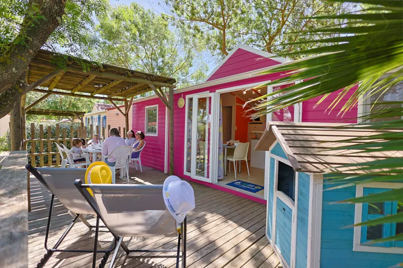 Mobil-Home Family Kids Climatise : 2 Chambres 2 Sdb (Idéal Avec De Jeunes Enfants)