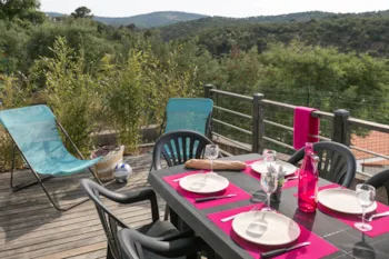 Mietunterkunft - Mobilheim Prestige 35M² / 2 Zimmer - Überdachte Terrasse - Capfun - Camping Le Grand Calme