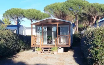 Mietunterkunft - Mobilheim Trigano - Camping de Vaudois