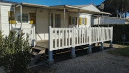 Accommodation - Mobil-Home Shelbox 4 Pers. - Camping de Vaudois