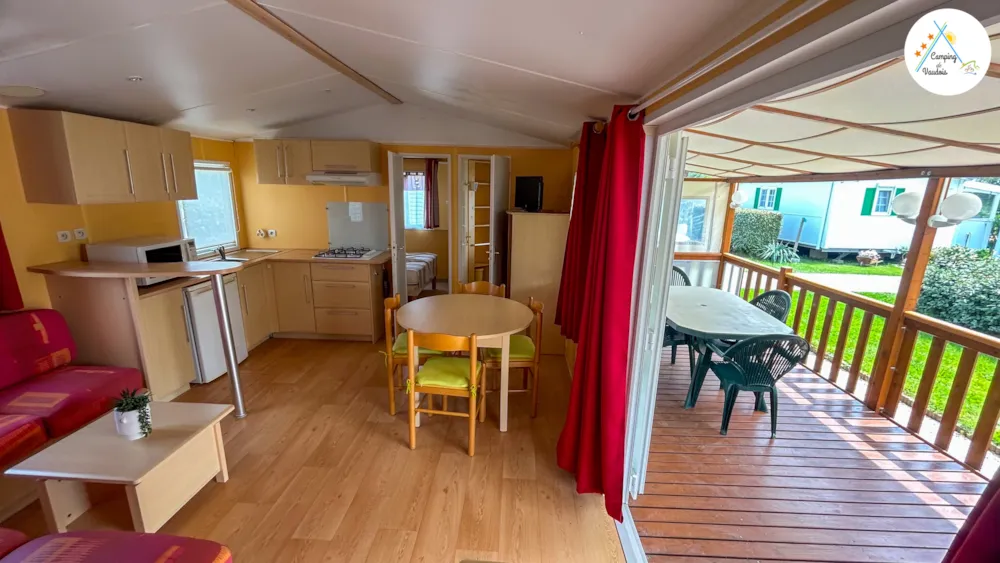 Location - Mobil Home Moréa - Camping de Vaudois